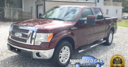 Ford F-150 Lariat, Royal Red Clearcoat Metallic, 2009
