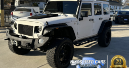 Jeep Wrangler Unlimited, White Clearcoat, 2015