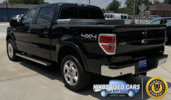 Ford F150 Lariat Crew Cab, Black Clearcoat, 2014 full