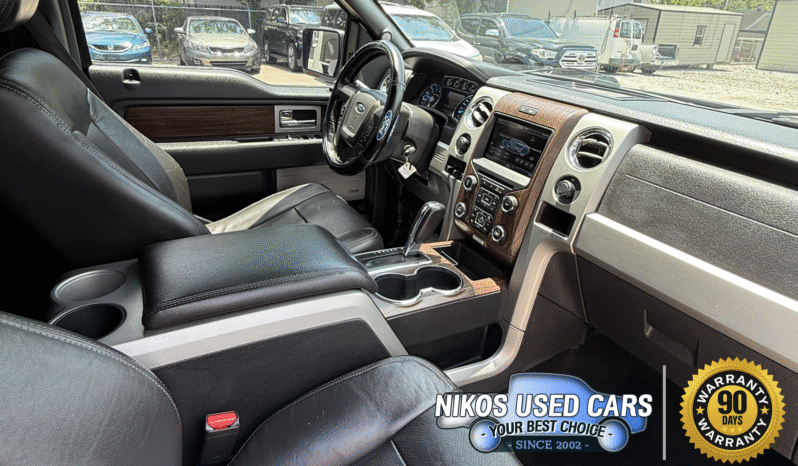 Ford F150 Lariat Crew Cab, Black Clearcoat, 2014 full