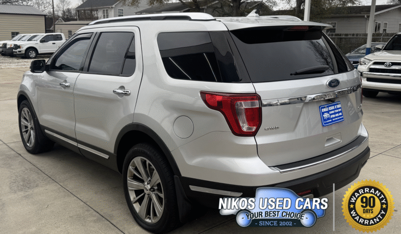 Ford Explorer Limited, Silver Metallic, 2018 full