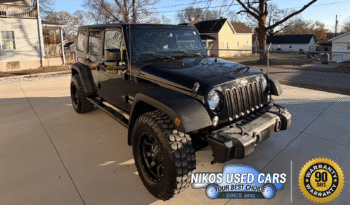 Jeep Wrangler Unlimited Sport, Black, 2016 full