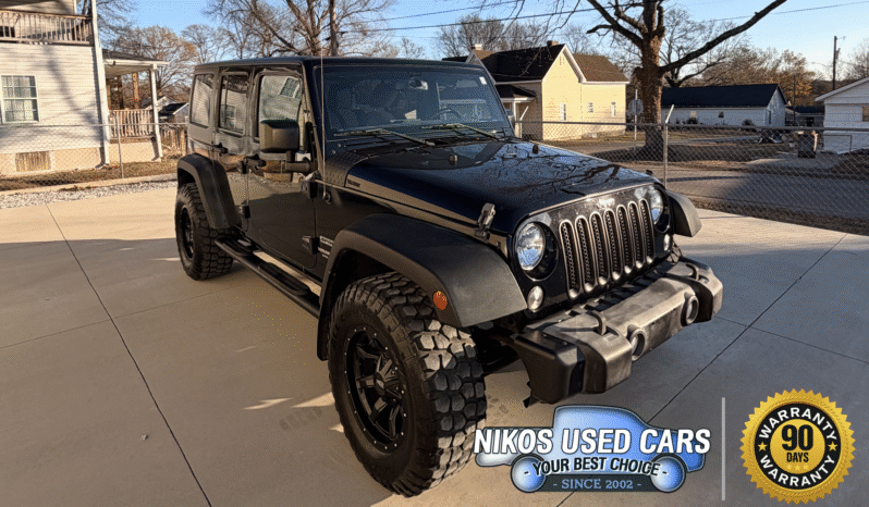 Jeep Wrangler Unlimited Sport, Black, 2016 full