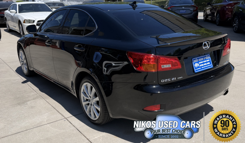 Lexus IS250 Sport, Black Sapphire Pearl, 2008 full