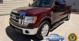 Ford F-150 Lariat, Royal Red Clearcoat Metallic, 2009