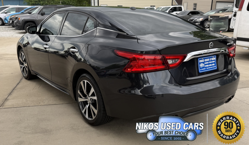 Nissan Maxima S, Super Black, 2016 full