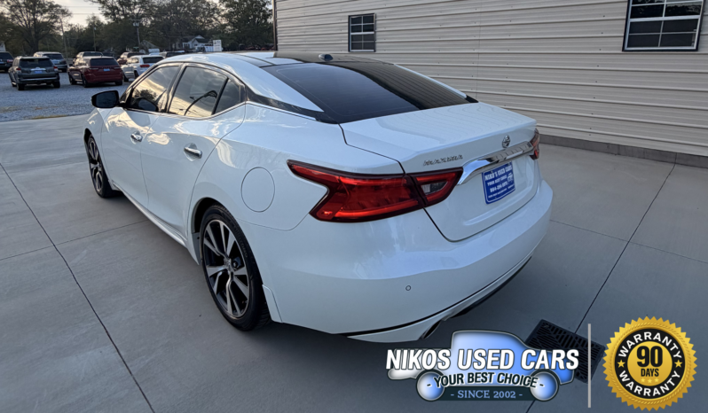 Nissan Maxima SL, Pearl White Tricoat, 2017 full