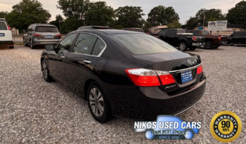 Honda Accord LX Sedan, Crystal Black Pearl, 2014 full