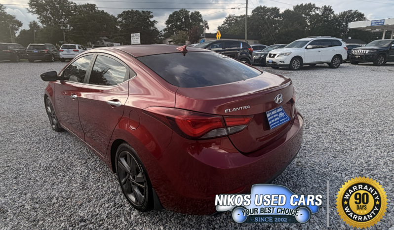 Hyundai Elantra, Venetian Red Metallic, 2015 full